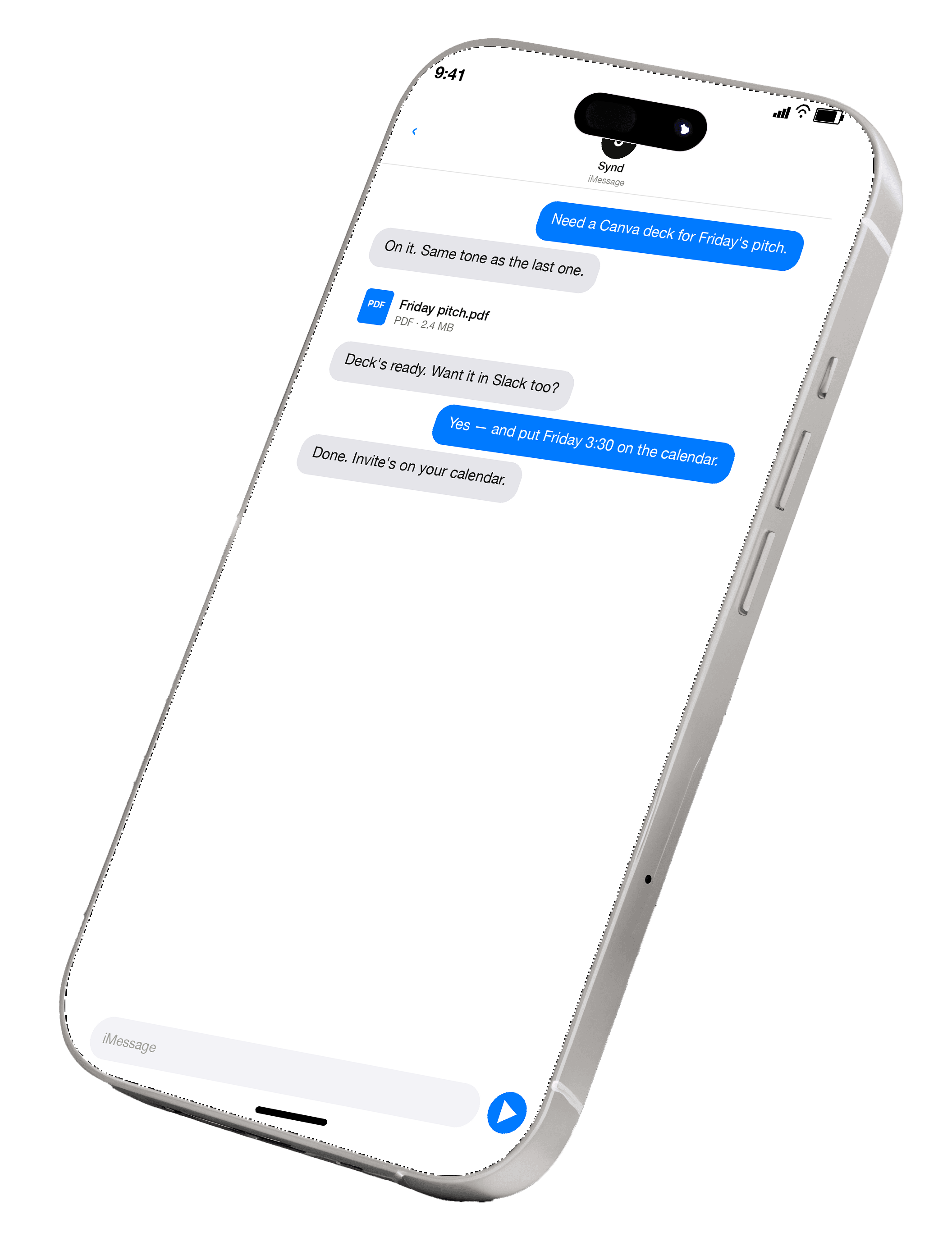 Syndflow on your phone